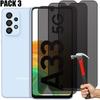 3x Anti-Spy Tempered Glass for Samsung Galaxy A33 5G Screen Protector