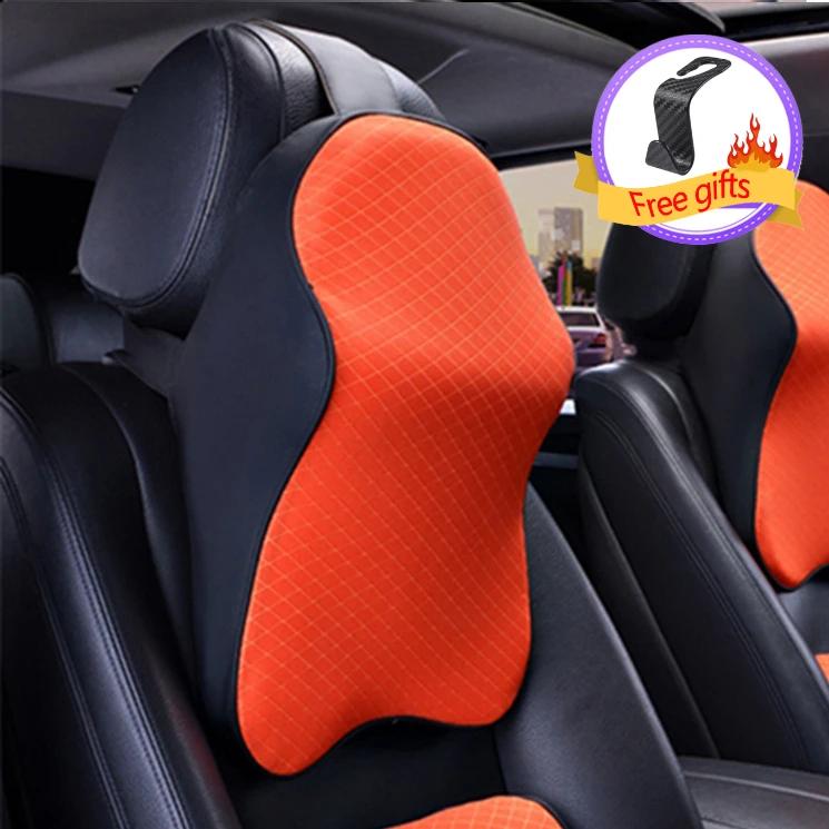 Подушка для поясницы Подушка для автомобиля Подушка для сиденья с эффектом памяти Подушка для шеи Подушка для сиденья автомобиля Подушка для поясницы Аксессуары для интерьера