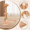 Wood Adjustable Embroidery Hoop Stand Needlework Rack Table Multipurpose Universal Fit Stitching