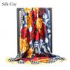 High-quality Luxurious Silk Scarves Headband Scarfs Neck Scarf For Women Chain Silk Scarf Women's Decorative Shawl