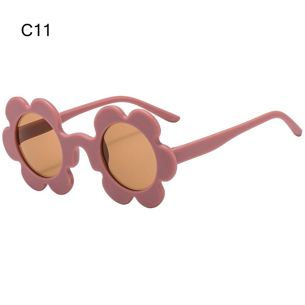 Солнцезащитные очки Y2K Sunflower круглые солнцезащитные очки для новых дискотек/фестивалей/вечеринок/музыкальных фестивалей
