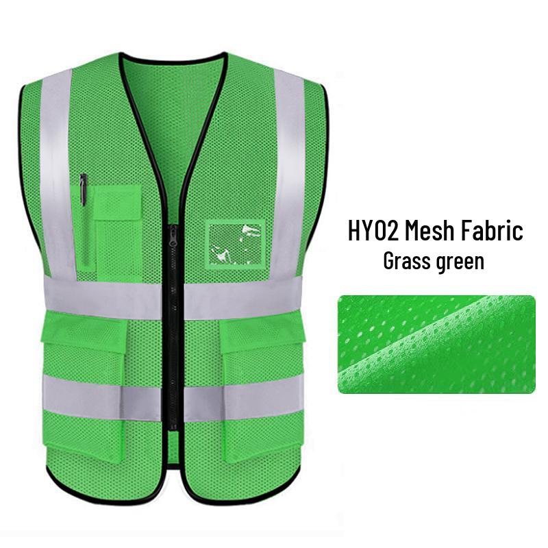 Reflective Mesh Safety Vest for Traffic and Construction Sites