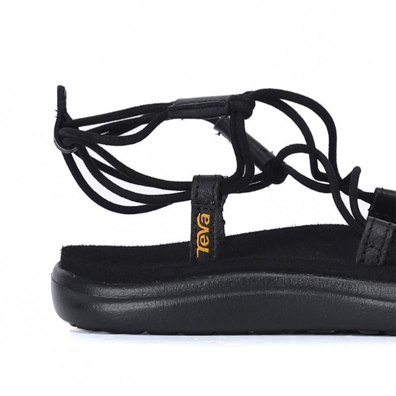 Teva Women S Sandal Voya Infinity Strap Lace Up Stvf2319622 Blk