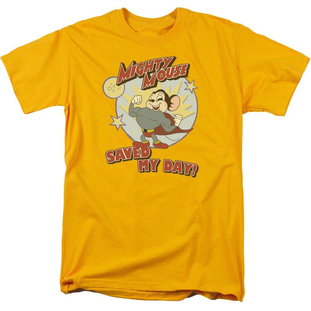 Mighty Mouse "Vintage Saved My Day" T-Shirt - Adult, Child