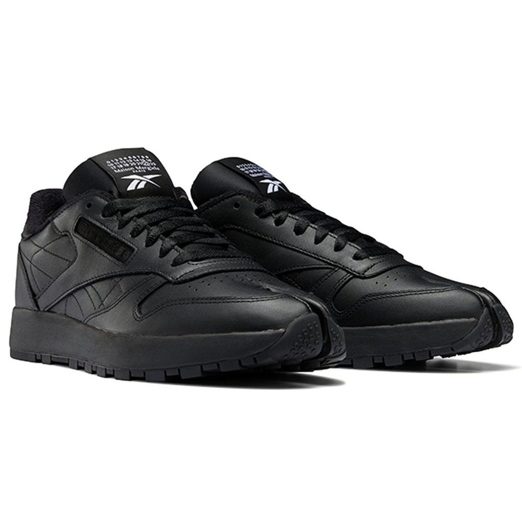Maison Margiela x Reebok Classic Leather Tabi Черные Унисекс Кроссовки Белые H04864