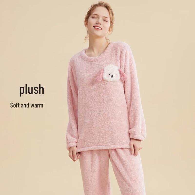 Женский теплый пижамный комплект из кораллового флиса Urban Beauty