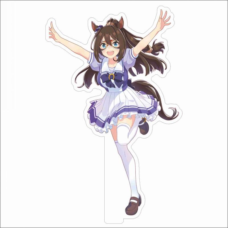 Япония красивая дербиль 15 см персонажи мультфильмов акриловая двухсторонняя подставка модель каваи милая офисная декоративная панель постоянные поклонники записи