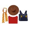 Toy Story Stinky Pete The Prospector Cosplay Costume With Polyester Fabric For Halloween Role Play