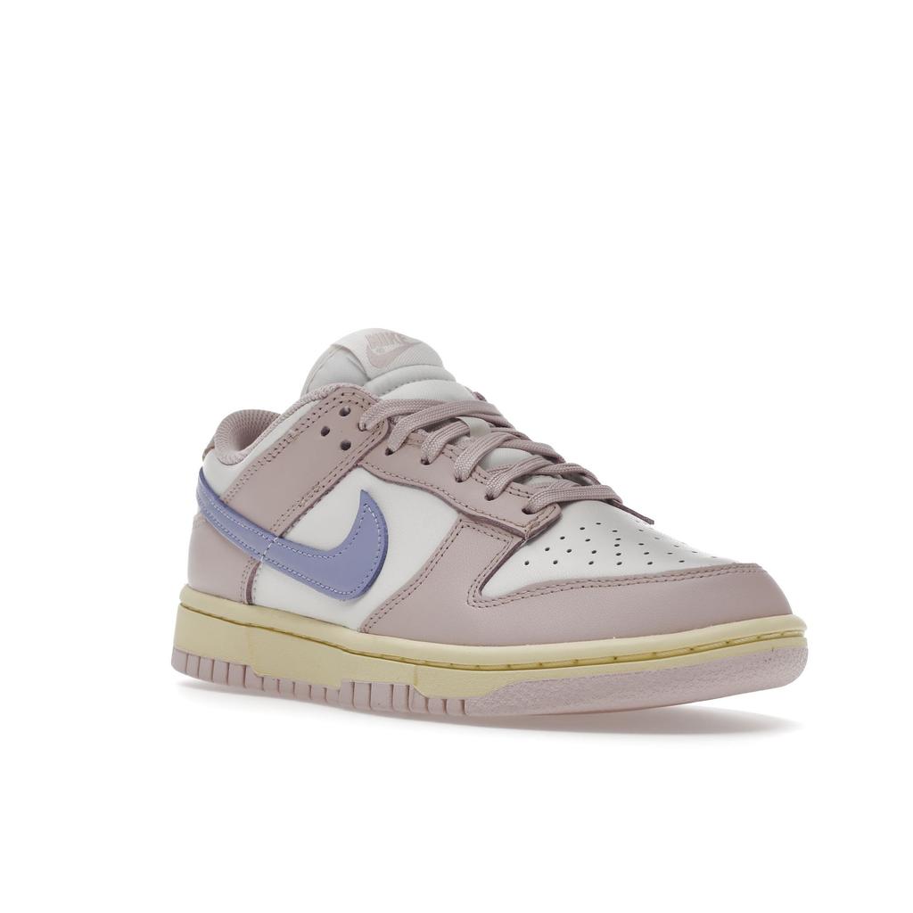 Nike Dunk Low Розовые Женские Оксфордские Кроссовки Phantom Lemon-Wash Light-Thistle DD1503-601