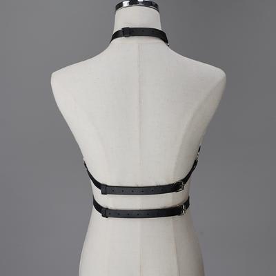 Женский модный body harness из искусственной кожи, регулируемый ремень, панк, готический наряд, одежда для клуба