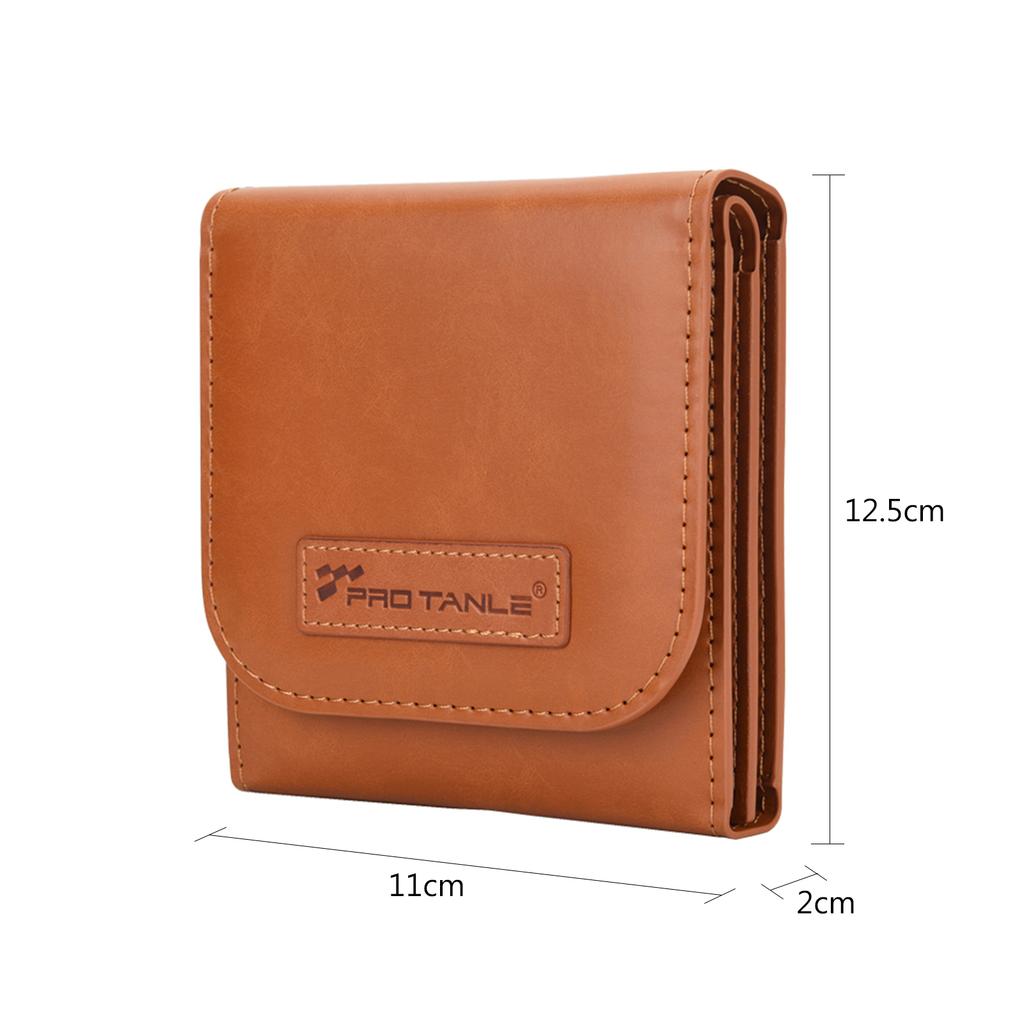 PRO TANLE Filter Hard Storage Case PU Leather Protective Bag Dust-Proof Carrying Punch Holds 3PCS