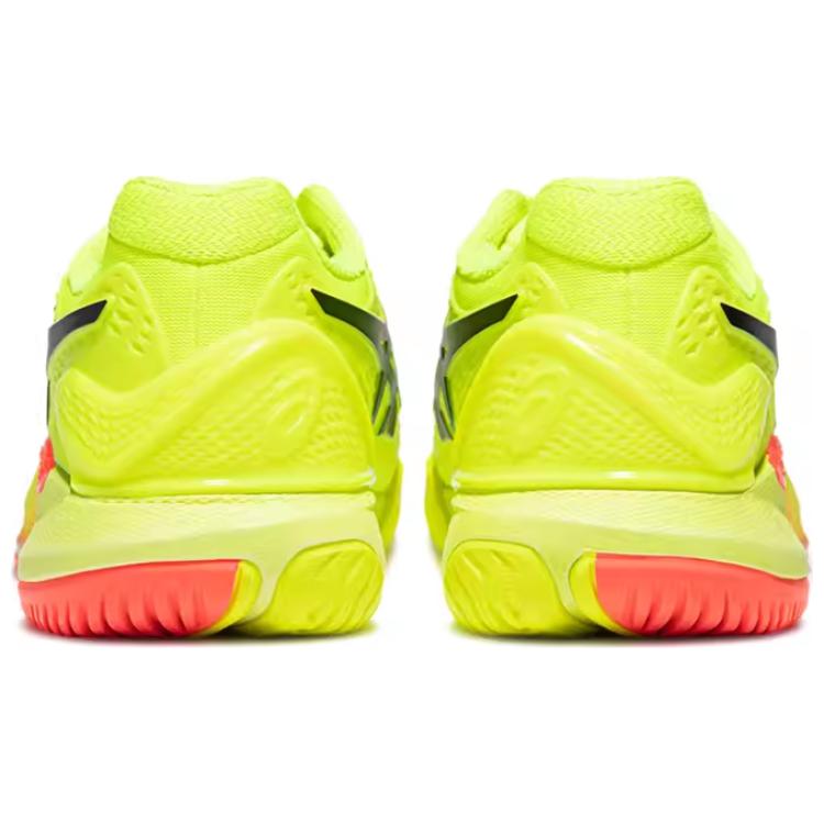 Asics Мужские кроссовки Gel Разрешение 9 Paris Желтый Безопасность-Желтый Черный 1041A459-750