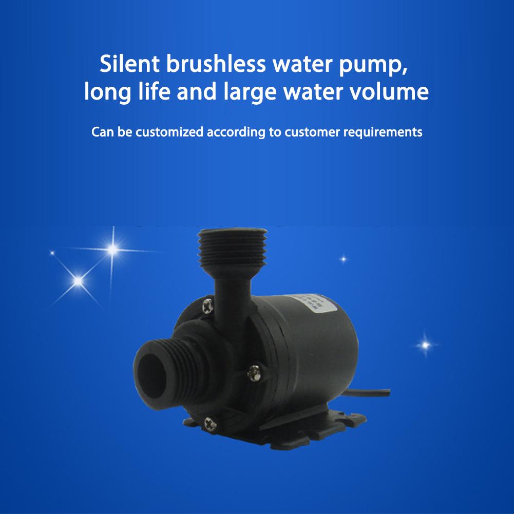 800L/h Submersible Water Fountain Pump DC 12V Brushless Fountain Water Pumps for Aquarium Fountain Accessories