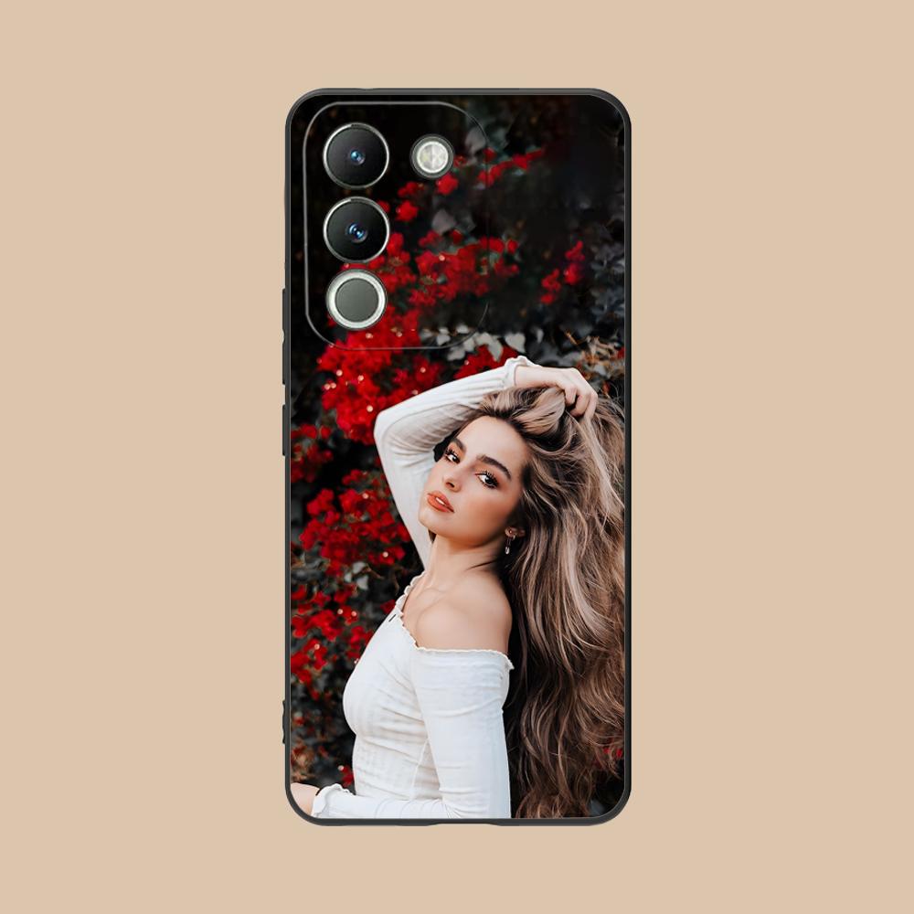 Чехол для мобильного телефона Addison Rae для VIVO V60 V50 V40 V30 V29 V27 V25 V23 Pro Lite 5G Цветной Печатный Чехол Роскошный Красивый Чехол