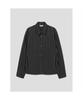 8SECONDS Gingham Check Oversized Shacket Black