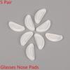Comfortable Thin Non-slip Glasses Nose Pads Spectacles Eyeglass Eyeglasses Accessories Silicone