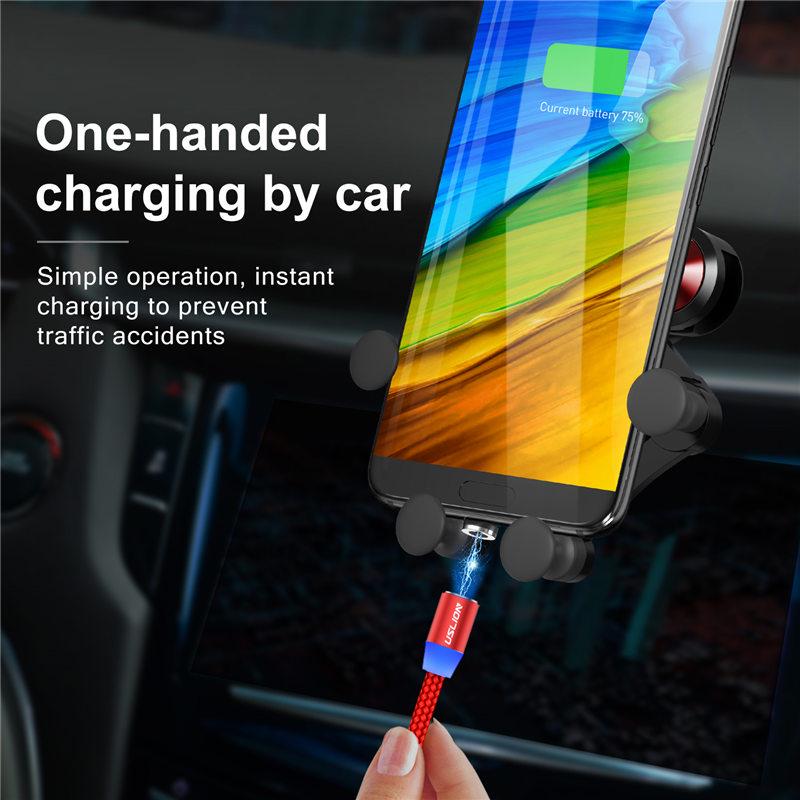 Magnetic Cable Quick Charge 3A USB Type C Cables 1m Wire Mobile Phone Fast Charging Data Cord