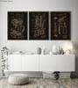 Retro Style Instrument Poster Music Art Wall Painting Trumpet Violin Piano Studies Prints Vintage Home Room Cafe Decor Picture