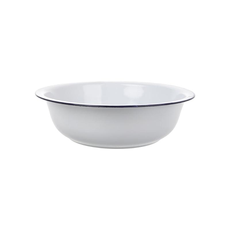 Enamel Coated Mixing Bowl For Kitchen Shatter Resistant Design Bowl For Baking Cooking Food Preparation