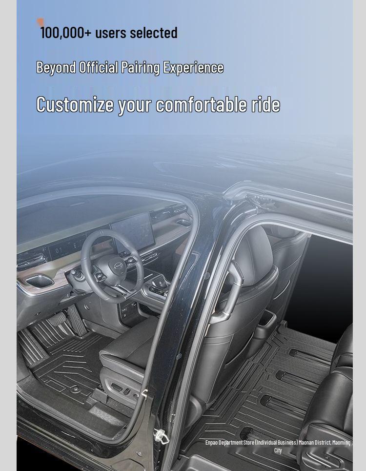 TPE коврики для пола Lynk & Co 900 2025: Декоративные автомобильные аксессуары для салона с полным покрытием