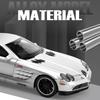 Литой 1/32 Benz SLR McLaren 722 S Родстер Спидстер Суперкар Коллекция Сплавная Модель Металлическая Миниатюра Хобби Мальчик Машинка Игрушка Подарки
