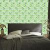 Clover Wallpaper Mint and Green for Living Room and Bedroom 50x1000