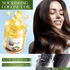 Coconut Oil Smooth Conditioner Nourishing Softening Hair Care Essential Oil Capsules