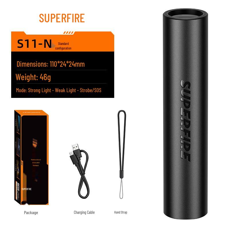SupFire S11-F Mini LED Rechargeable Flashlight