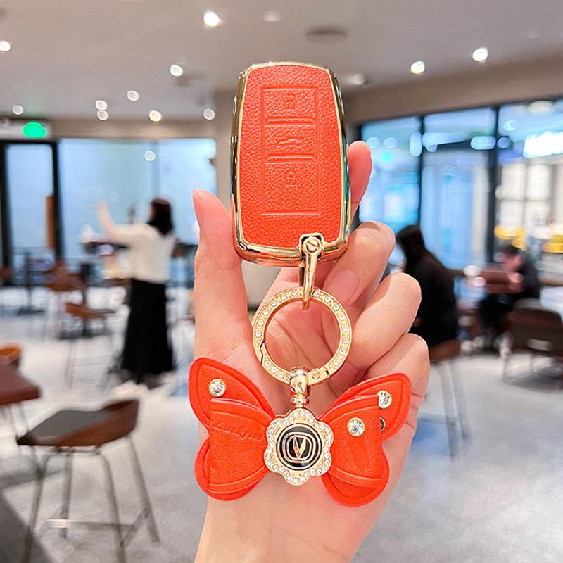 Применимо к комплекту ключей Changan cs75plus, автомобильному универсальному Yidong cs35, чехлу cs55, пряжке x5, Auchan x7 для женщин