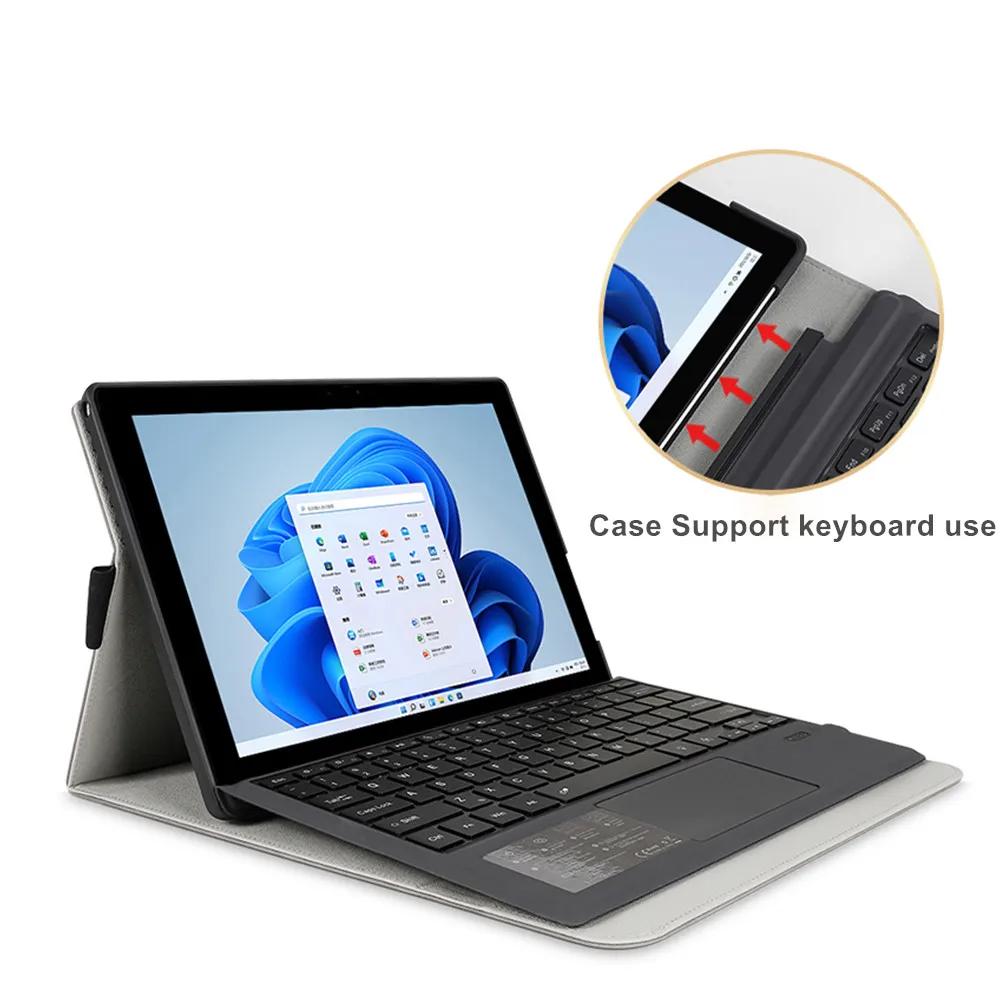 Мягкий ТПУ чехол для Microsoft Surface Pro 11 10 9 8 7 6 Чехол-книжка из ПУ кожи для Surface Pro X Сумка-чехол Защитная оболочка