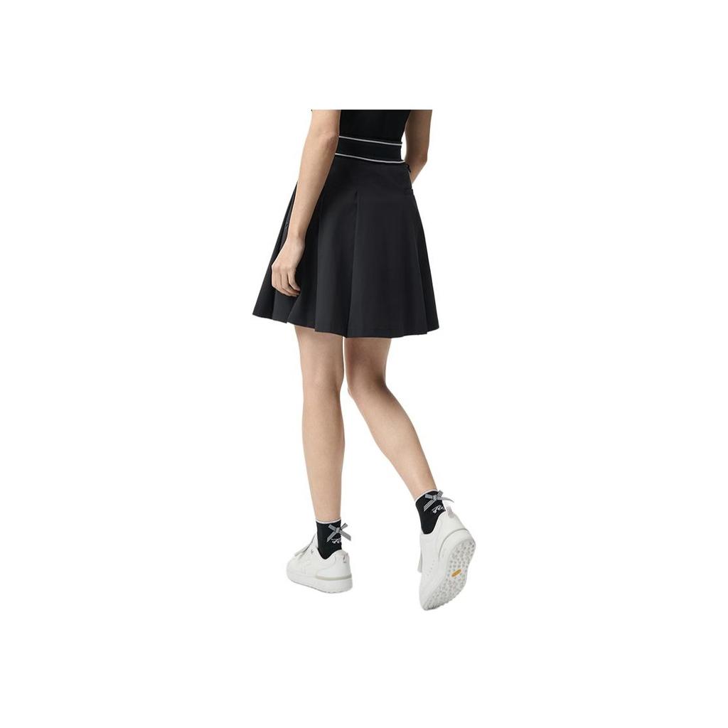 Fila Юбка-брюки Golf Series SS25 тканые простые универсальные повседневные юбки женские юбки глубокий черный A11W525321F-BK