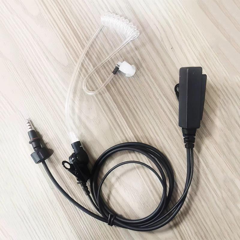 Air Tube Headset with Metal Clip for ChiYang Walkie-Talkies CY-VH03, VH05, VH06, VH07, UH02
