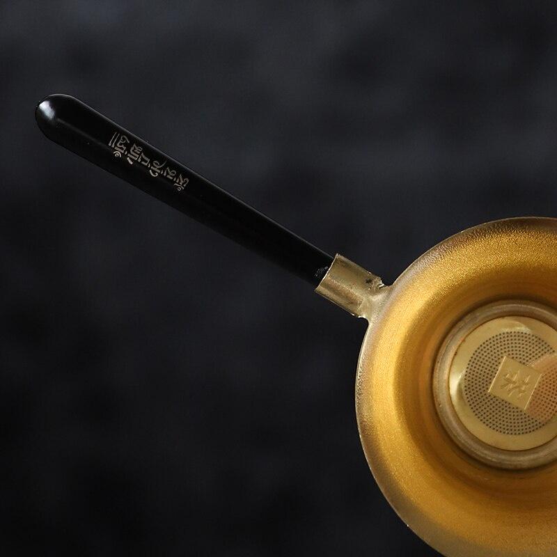 Латунное ситечко для чая Креативный фильтр для чая Подставка для ситечка для чайных листьев Фильтр для чая Чайные аксессуары