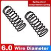 Spring steel Y-shaped compression spring,Black shock-absorbing spring,Wire Diameter 6.0mm,Outer Diameter28-100mm,Length30-300mm