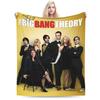 The Big Bang Theory  Flannel Blanket Winter  Super Warm Throw Blanket for Kids Adult Living Room  Bedspread Sofa Bed Cover
