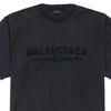 Balenciaga Футболка SS25 Обычный крой Мужская Черная 822441TSVA21041