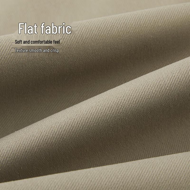 HLA Men's Light Business Casual Straight-Leg Trousers