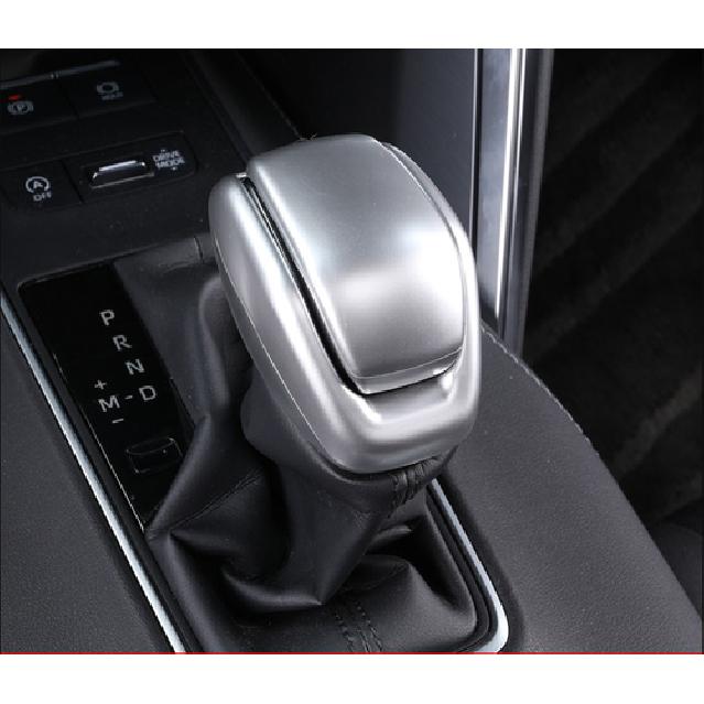 Silver Gear Shift Knob Cover Trim For 2021 2022 Toyota Venza