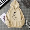 Fleece Hoodie Sweater Men's and Women's Clothing Autumn and Winter Couple Tops Loose