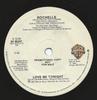 7-дюймовая пластинка ROCHELLE - Love Me Tonight 9290247 Warner Bros. Ре 1985 Канада Танцевальная и Электронная Б/У