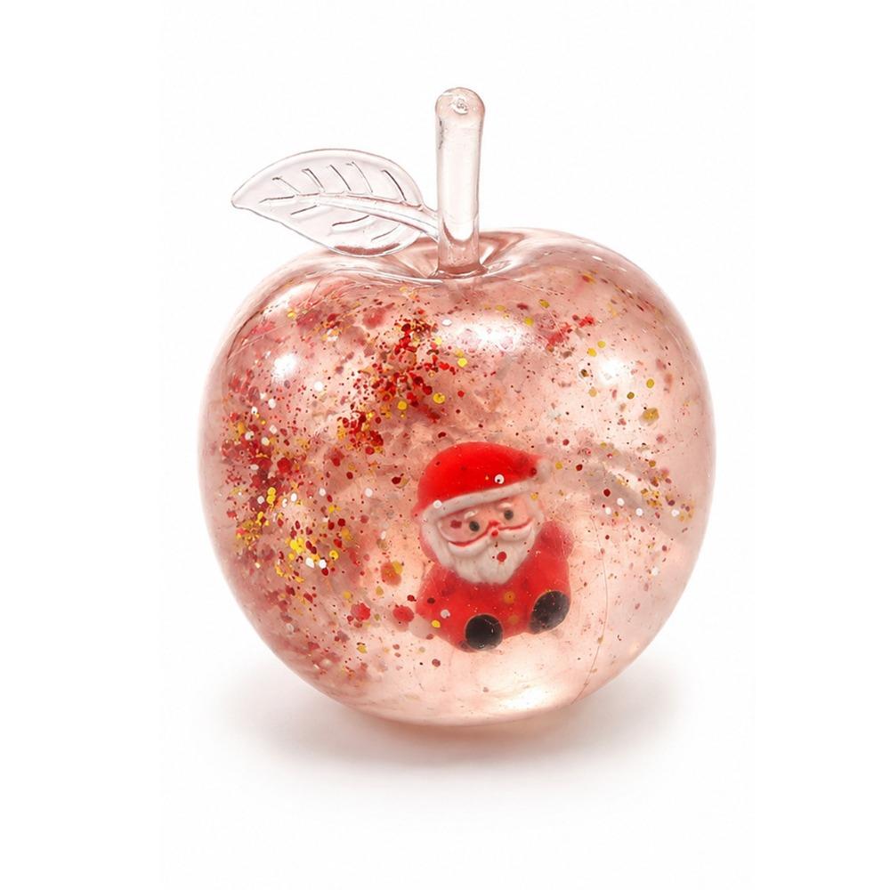 Apple Shaped Squeezable Fidget Toys Soft Squeeze Material Decompression Toy Stress Relief
