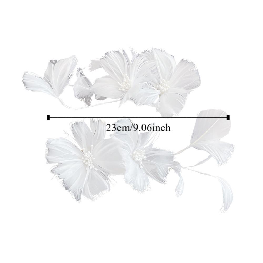 Милая фотографическая повязка на голову Элегантные свадебные аксессуары для волос Винтажный головной убор невесты Украшения для волос