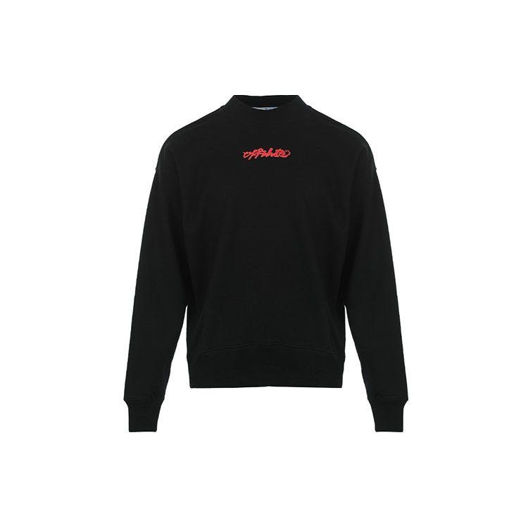 OFF WHITE Стрелка Напечатанная на холсте Толстовка OMBA054F21FLE0091084