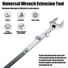 Chrome Vanadium Steel Wrench Extension Tool Rod Extension Torque Tool Accessories Compatible with Multiple Wrenches