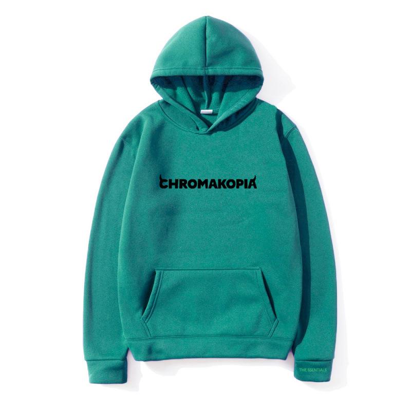 Unisex Letter Print Fleece Hoodie - Autumn/Winter Collection