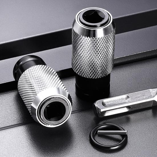 Electric Hammer Adapter Impact Drill Bit Set 0.24-0.47 Inch Heavy Duty Alloy Steel Quick-Release Converter