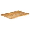 Live Edge Table Top 110 x 80 x 3.8 cm Solid Mango Wood