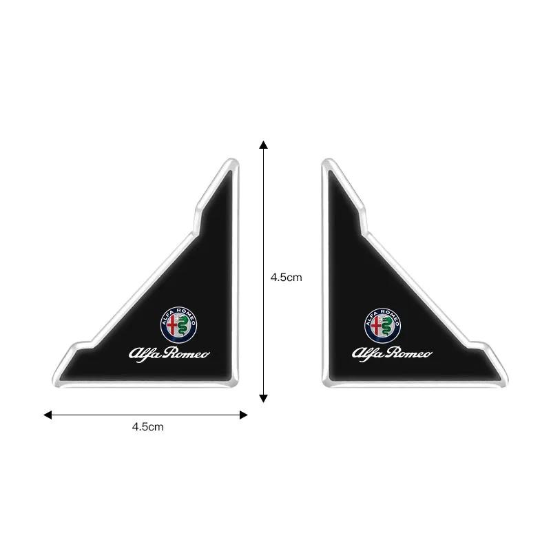  For Alfa Romeo Car Sticker 4Pcs Car Door Corner Anti-collision Sticker Anti-scratch Protector For Alfa Romeo Giulia MiTo 147 156fgh2