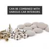 Car Interior Ceiling Buckles Fixing Clip Roof Cloth Screw Caps Rivet Fixer Cap Retainer Auto Fastener Buckle Repair Button Parts