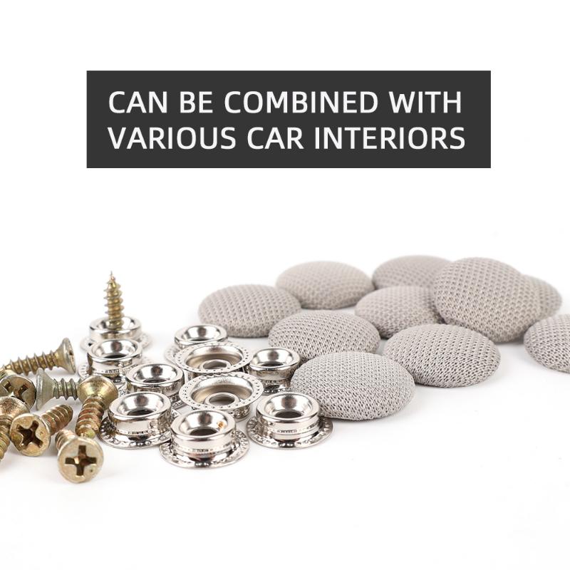 Car Interior Ceiling Buckles Fixing Clip Roof Cloth Screw Caps Rivet Fixer Cap Retainer Auto Fastener Buckle Repair Button Parts